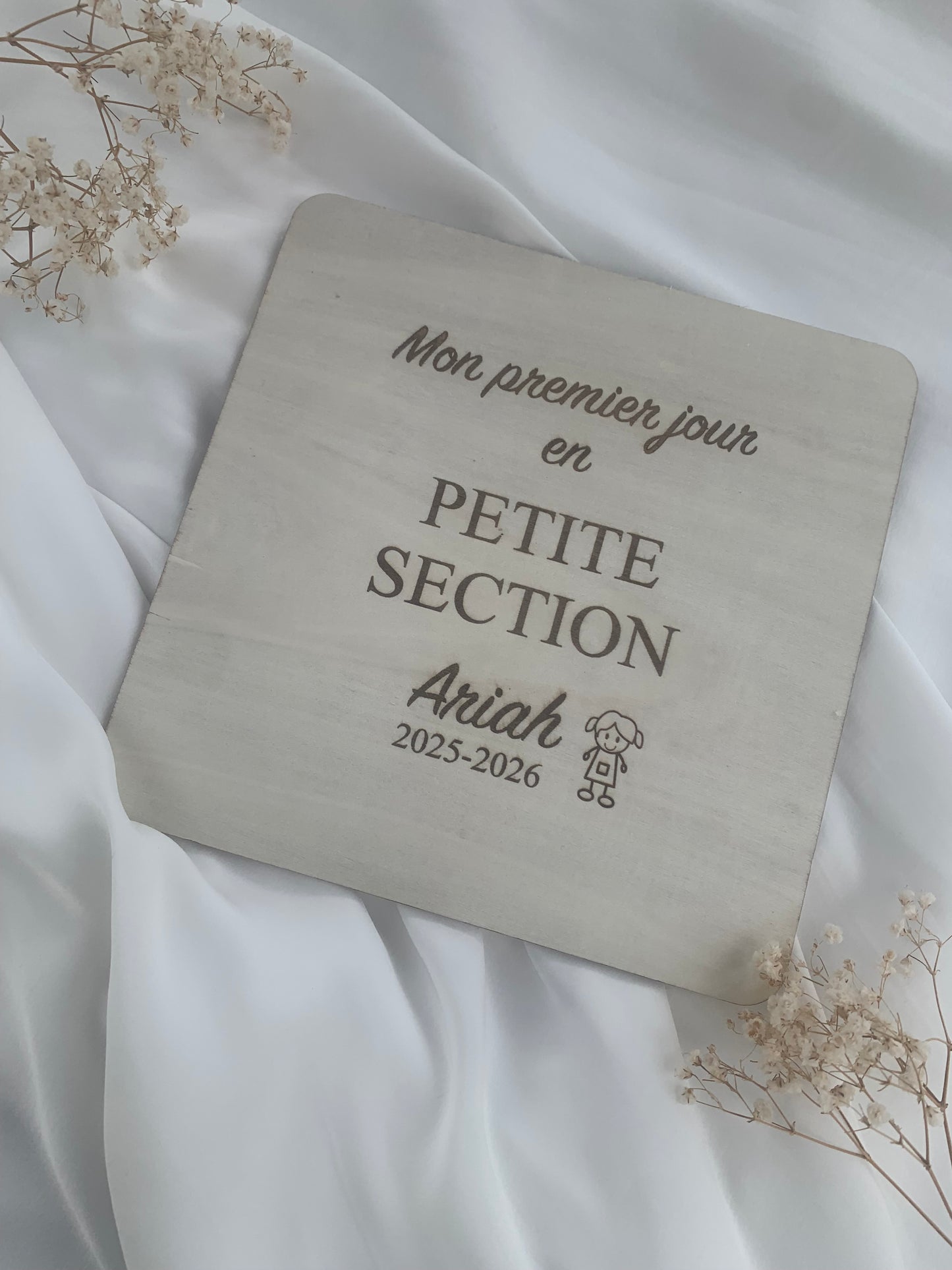 Pancarte rentrée scolaire