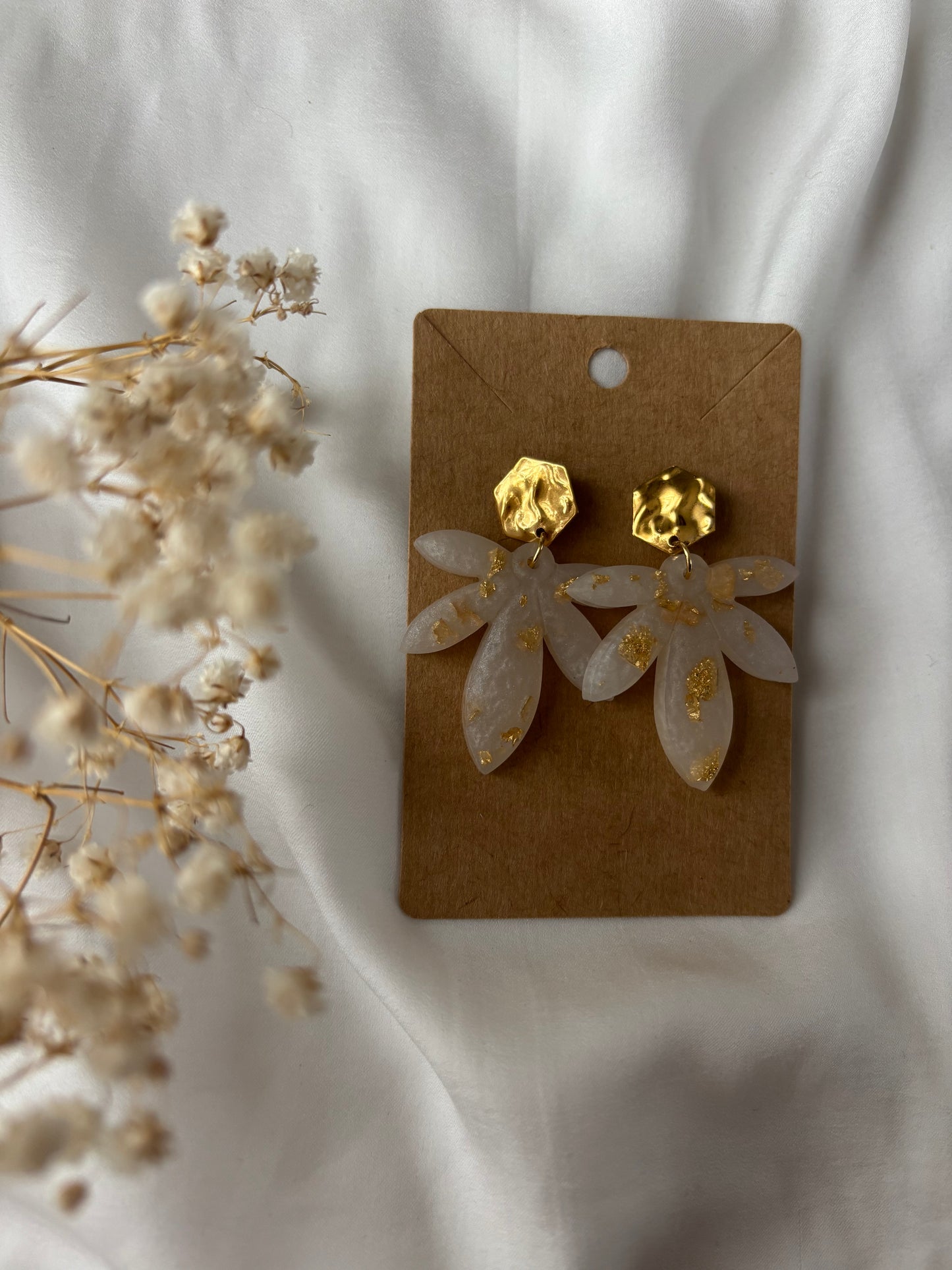 Boucles d’oreilles feuilles