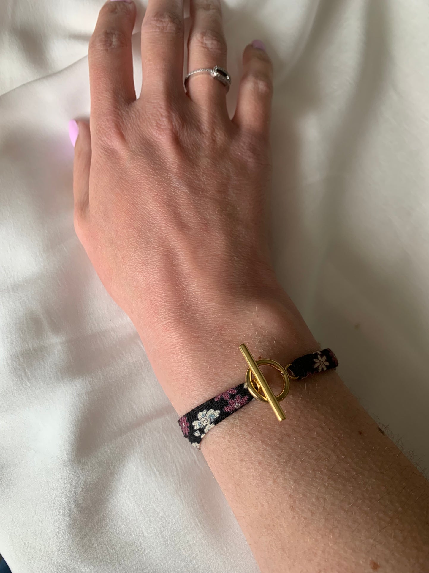 Bracelet liberty noir