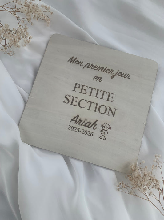 Pancarte rentrée scolaire