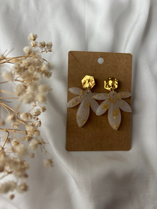 Boucles d’oreilles feuilles