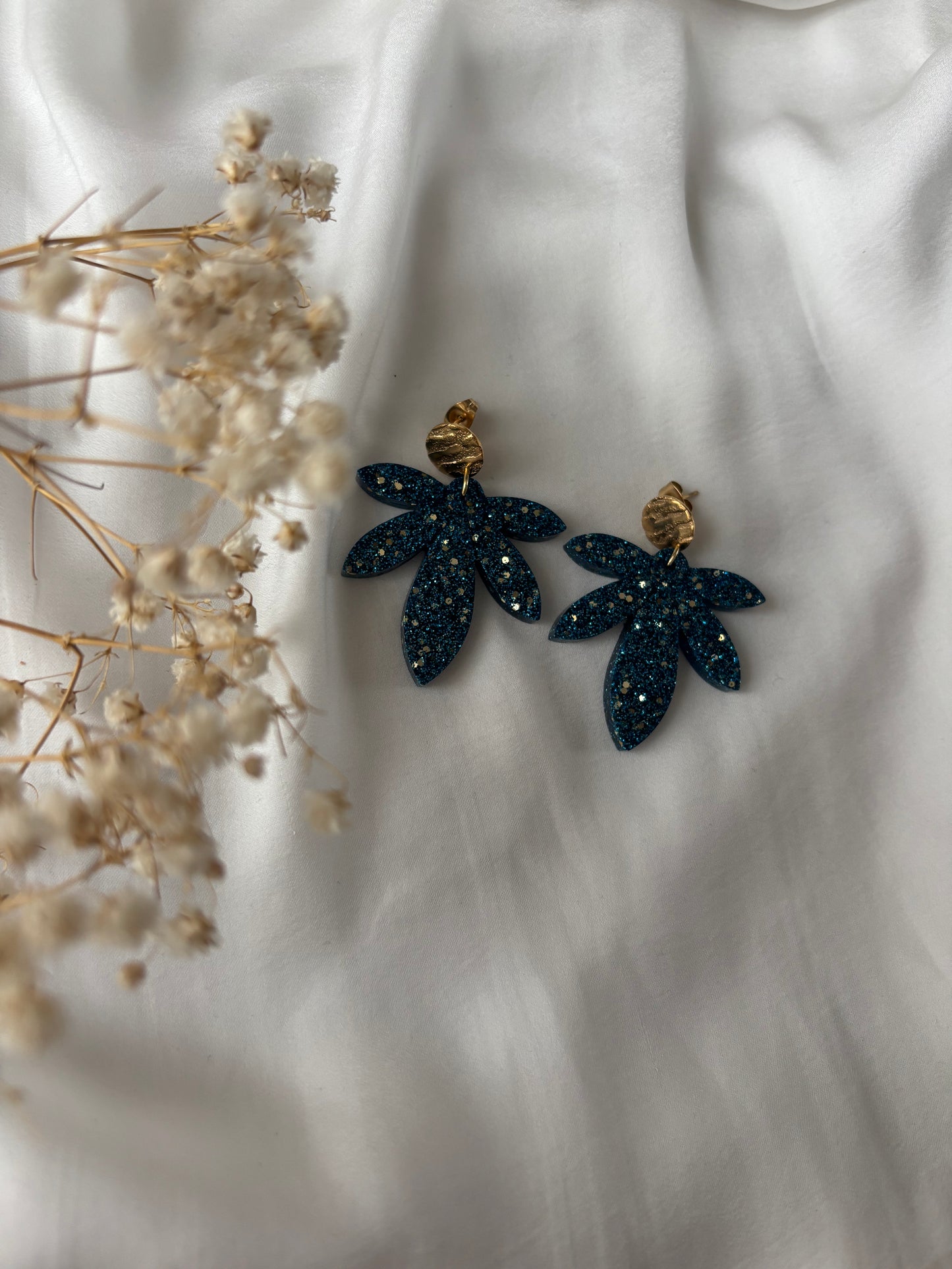 Boucles d’oreilles feuilles