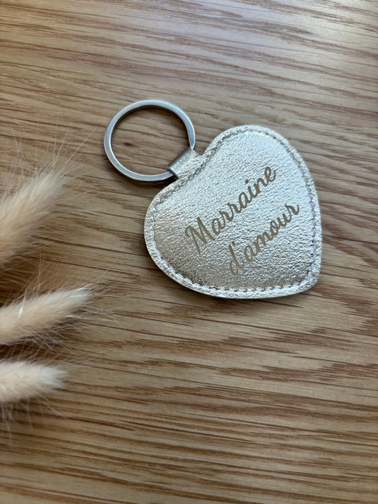 Porte clé Marraine d’amour