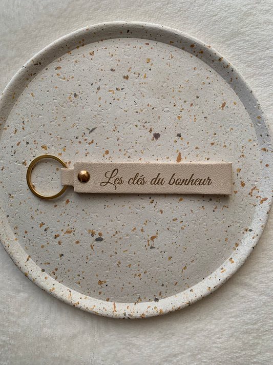 Porte clés simili cuir