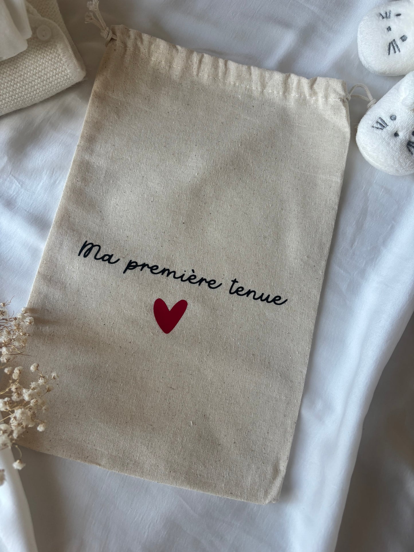 Pochette tenue de naissance