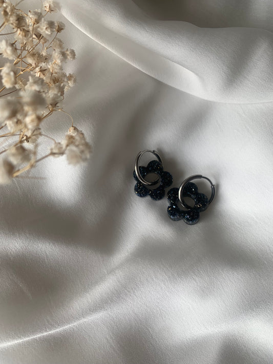 Boucles d'oreilles petites fleurs