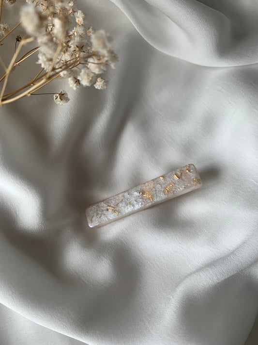 Barrettes en epoxy