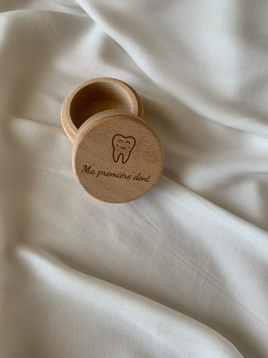 Boîte à dents personnalisée