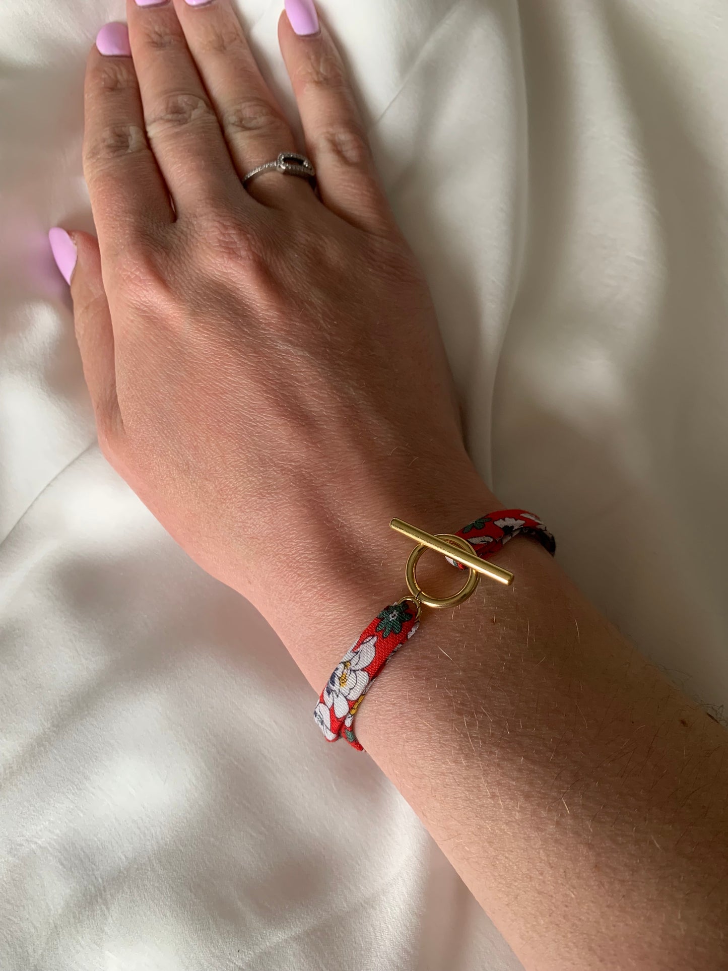 Bracelet liberty rouge
