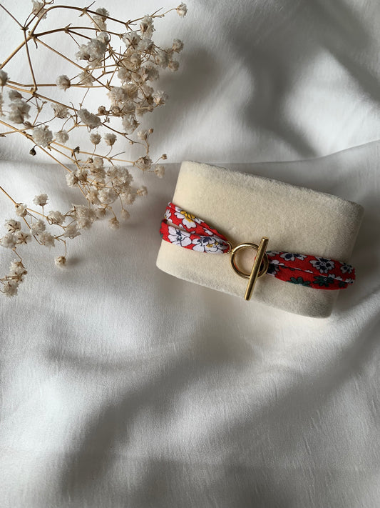 Bracelet liberty rouge