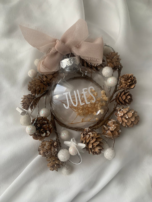 Boule de Noël Transparente